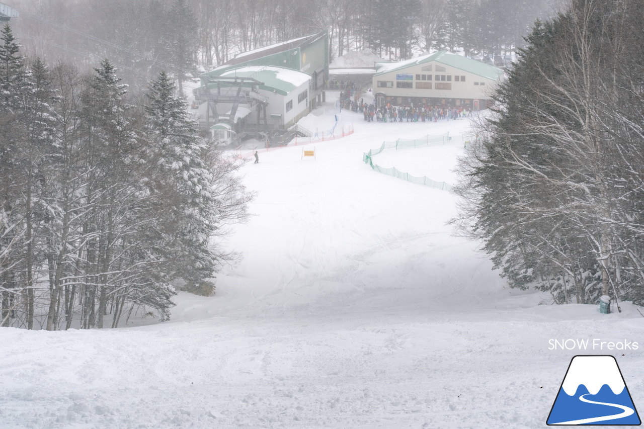 富良野スキー場｜スキーやスノーボードが初めての子供たちや初級者でも、ゲレンデの楽しさを味わえる工夫がいっぱい♪みんなに優しいスノーリゾート・富良野スキー場(^^)/